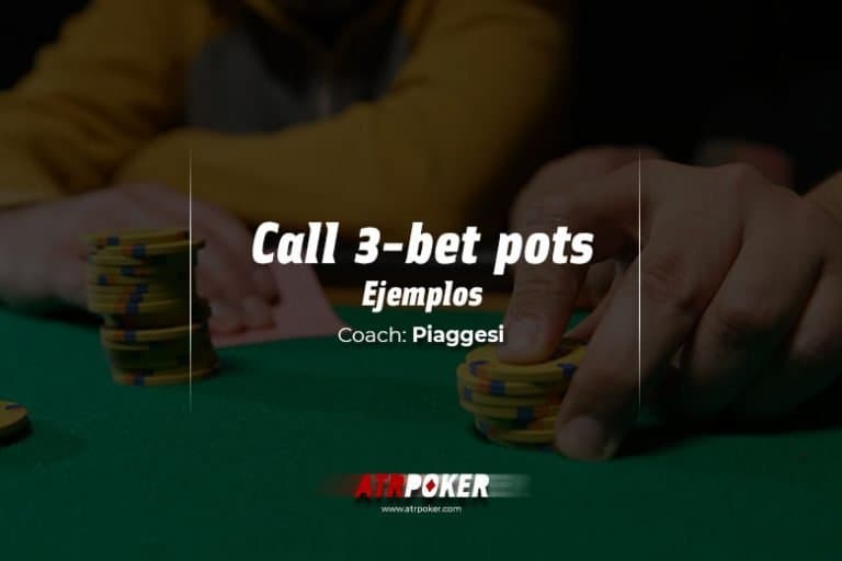 Call 3-bet pots | Ejemplos