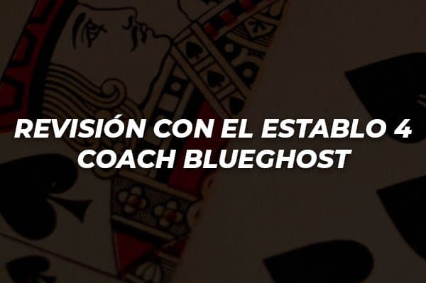REVISIÓN CON EL ESTABLO 4 COACH BLUEGHOST