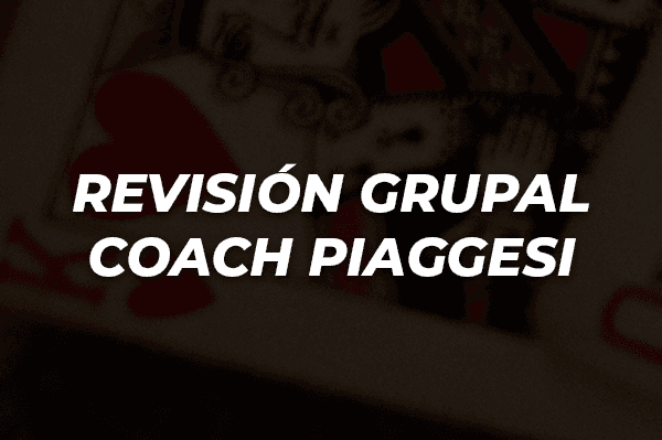 REVISIÓN GRUPAL COACH PIAGGESI