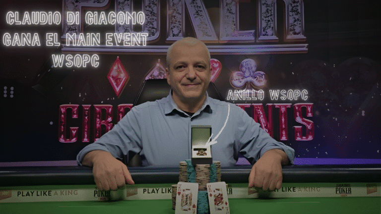 Claudio Di Giacomo gana en el WSOP Circuit