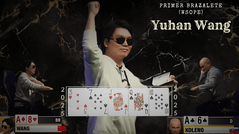 Yuhan Wang: ¡Nuevo Rey En El Mar Del Póker! Conquista el brazalete del Mini Main Event WSOPE 2025