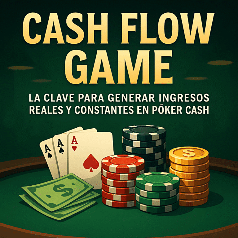 Cash Flow Game: La Clave para Generar Ingresos Reales y Constantes en Poker Cash