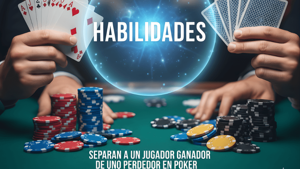 ¿Qué habilidades separan a un jugador ganador de uno perdedor en póker?