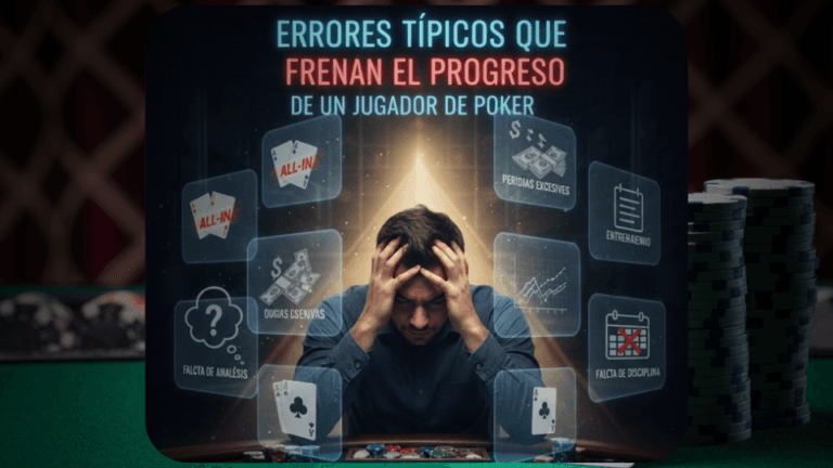 Errores Típicos Que Frenan El Progreso De Un Jugador De Póker