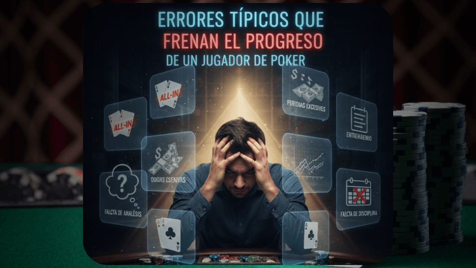 Errores Típicos Que Frenan El Progreso De Un Jugador De Póker