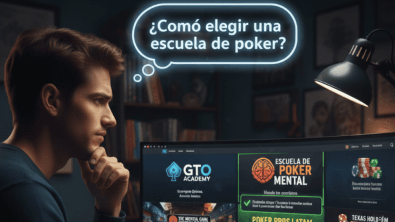 ¿Cómo elegir una escuela de póker online?