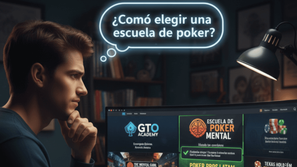 ¿Cómo elegir una escuela de póker online?