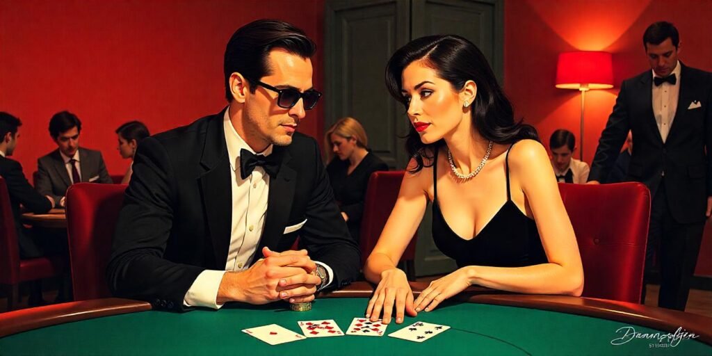 10 famosos atrapados por el poker